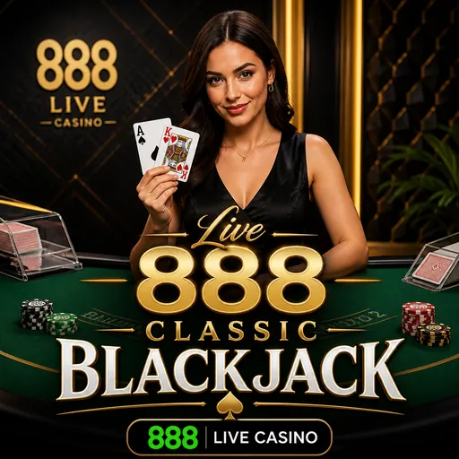 Live 888 Classic Blackjack live dealer game thumbnail